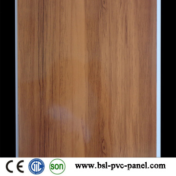 25cm 7mm Tablero del PVC del patrón de madera del hotstamp Techo del PVC Hotselling en Argelia